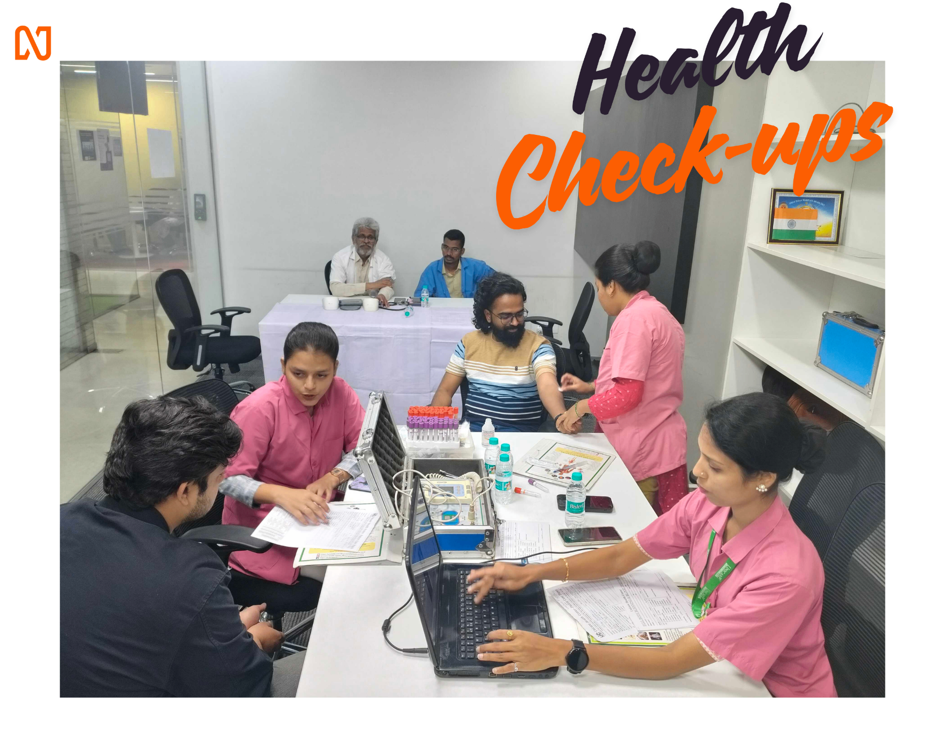 Regular health check-ups to help our people stay at their best